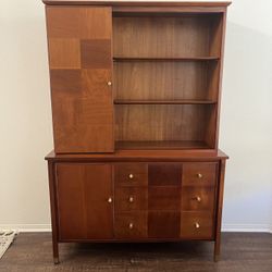 Authentic Drexel MCM Cabinet Hutch