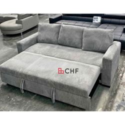 Corduroy Pull Out Sleeper Sofa // Limited Time Offer 