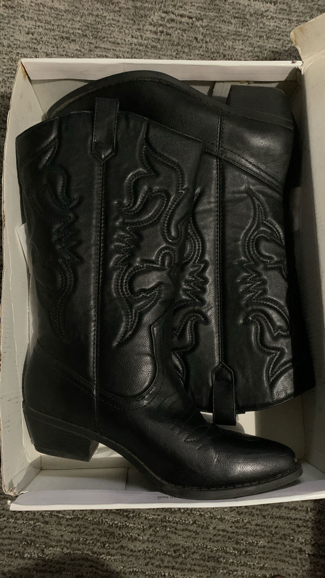Black Cowgirl Boots