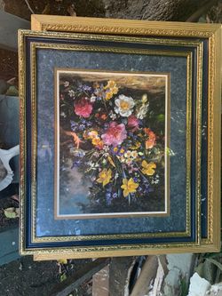 Floral painting by Albert Williams