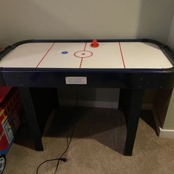 Air Hockey, Fire Truck, Bean Sack 