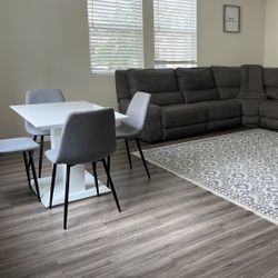 White High Gloss Dining Table 