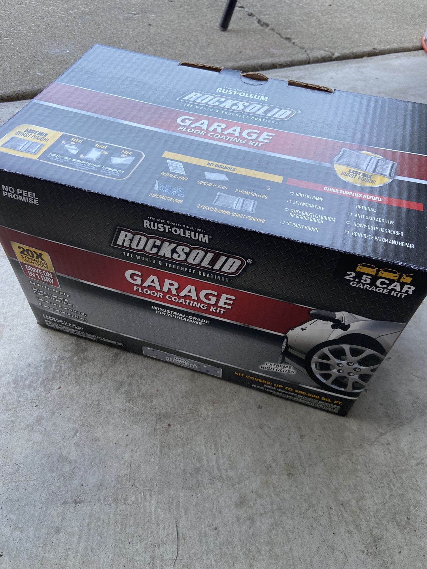 Garage Coating Kit Floor