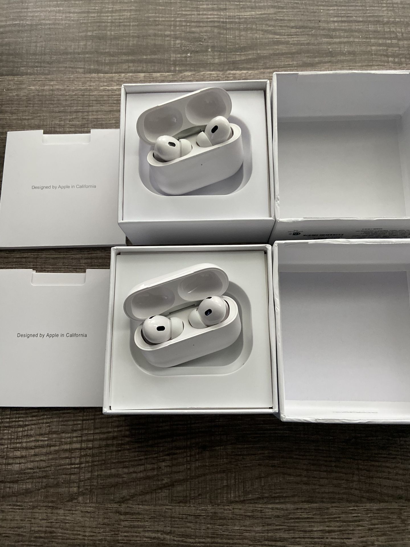 Two AirPod Pros 2nd Generation