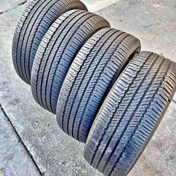 225 50 18 Tires Con 80% De Vida Las 4 De La Marca BRIDGESTONE 