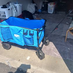 Big deep Outdoor wagon cart four-wheeler