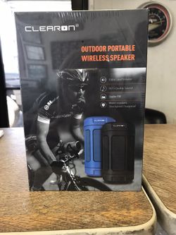 Clearon portable outdoor speaker