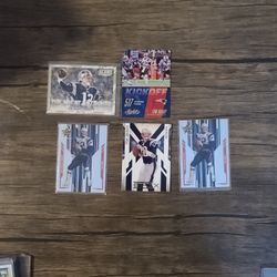 Tom BRADY ASSORTED CARDS (5)