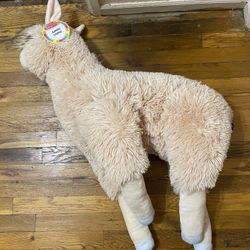 Melissa & Doug Jumbo Llama Stuffed Plush Animal (26 Inches Tall) Brand New 