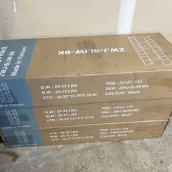 three Brand New Storage Rack