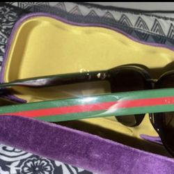 Gucci Men's Square Sunglasses with Signature Web