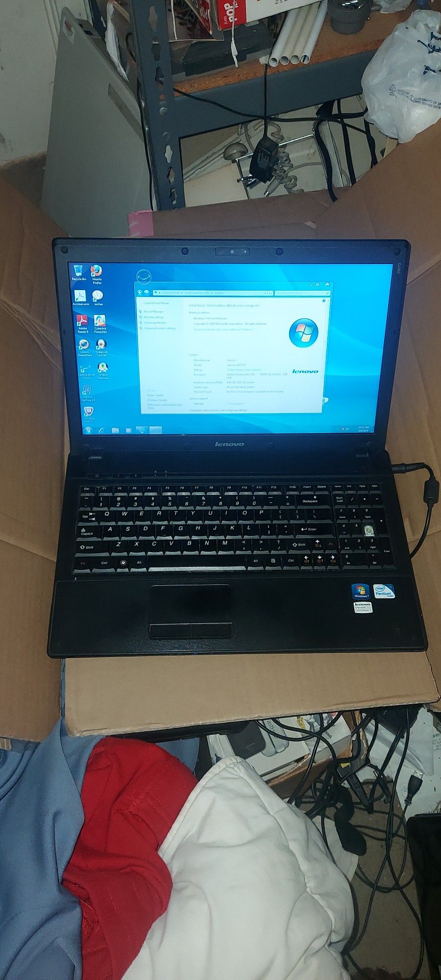 Lenovo G560 Laptop/notebook 300GB Hard Drive 8GB Ram Windows 7