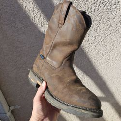 Size 10 D Ariat Work Boots Soft Toe 