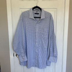 Tommy Hilfiger Men's Dress Shirt 2 XL 