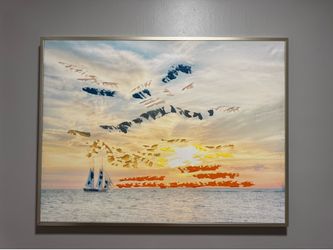 Beach photo/painting