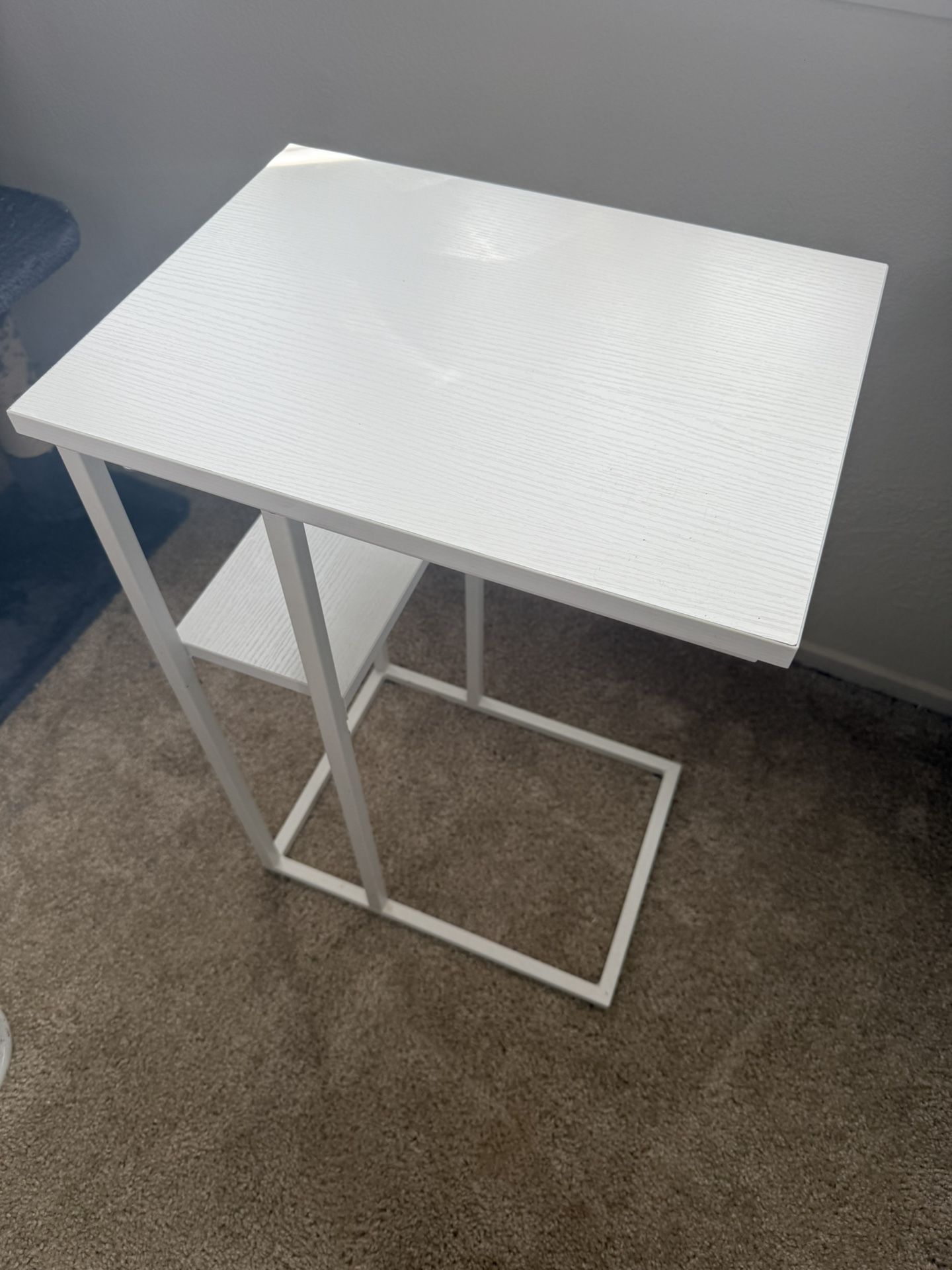 Stylish White Small Table