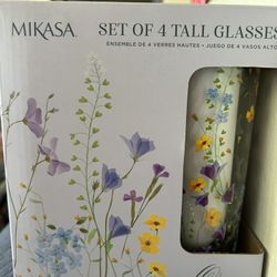 Mikasa Tall Glasses 