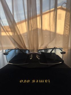 JamesOro Blue Tint Glasses