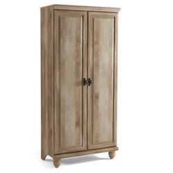 Better Homes and Gardens Crossmill Storage Armoire, Weathered Finish NEW IN THE BOX 