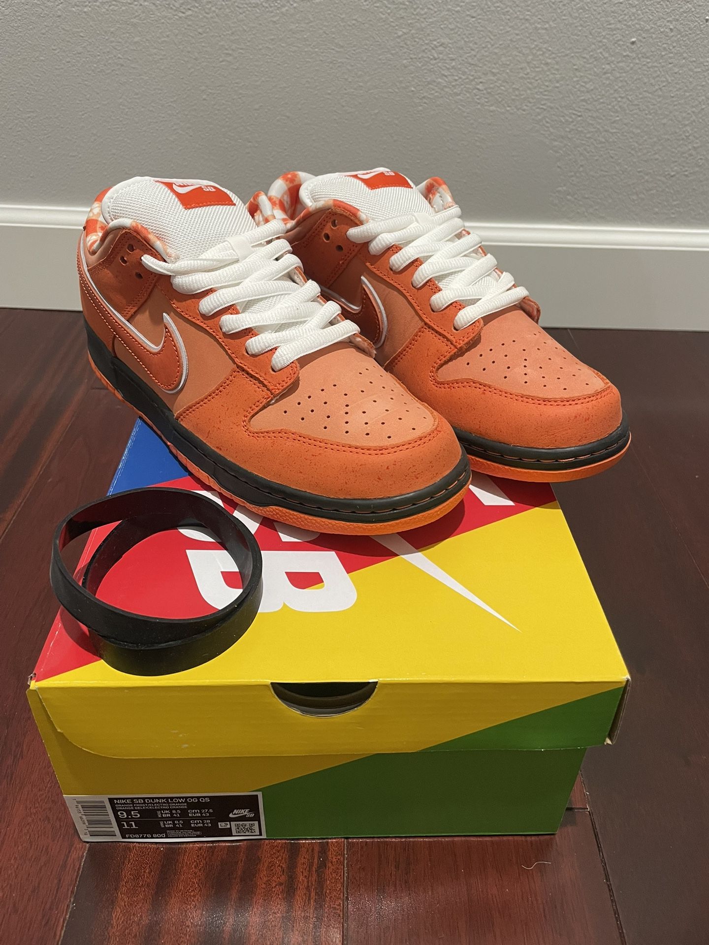 Nike Sb Orange Lobster