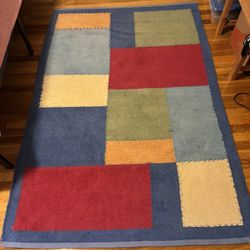Colorful Patchwork Rug