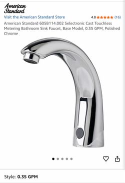 Brand New American Standard Touchless Bathroom Sink Faucet – Model 605B114.002 (Chrome)