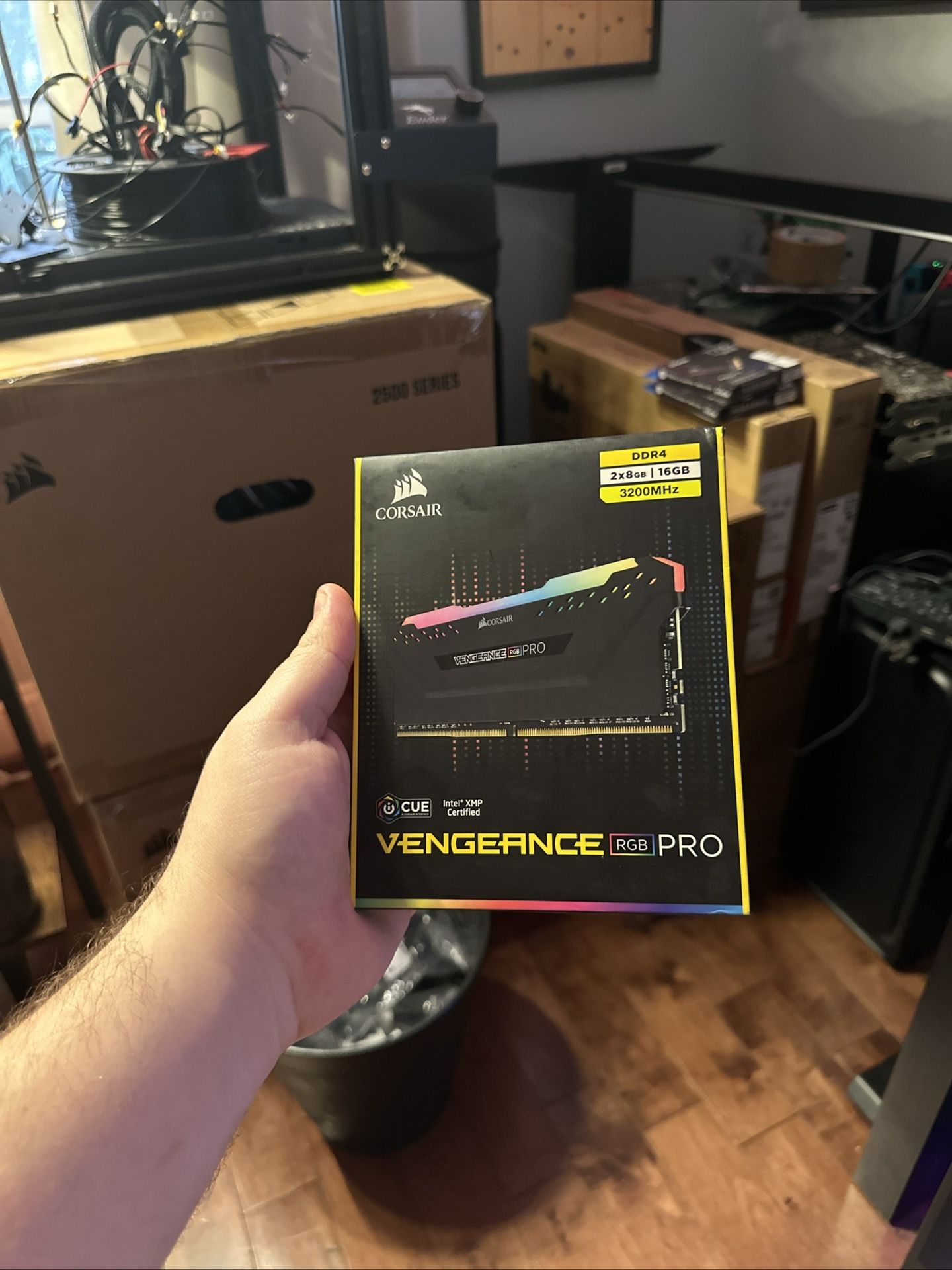 Corsair Vengeance RGB Pro DDR4 3200 DIMM 32GB (4x8GB) Addressable RGB RAM