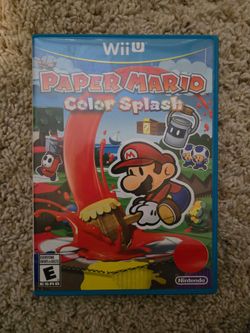 Paper Mario: Color Splash WII U