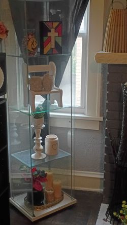 Glass china cabinet