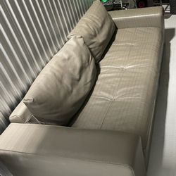 Leather Couch 
