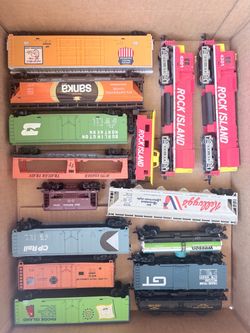 Vintage train sets