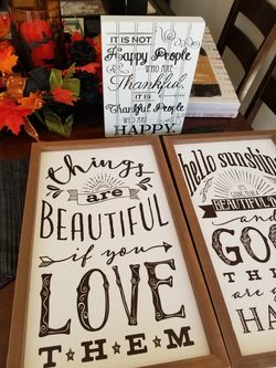 Decorative pieces