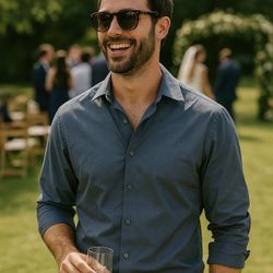 Blue Dress Shirt – Great Condition! Worn Twice 💙