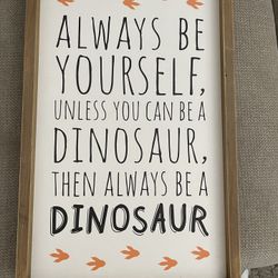Boys Room Dino Decor 
