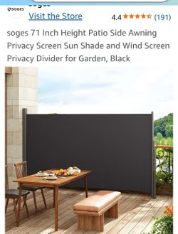 Outdoor Privacy Screen - Brand New In Box 