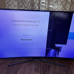 Samsung Curve Tv 55 Inch *Give Me Offer*