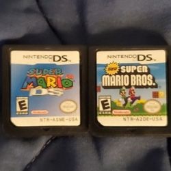 New Super Mario Bros and Super Mario 64 DS Nintendo DS Video Game Cartridge