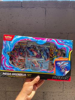 Mega Greninja Ex Box