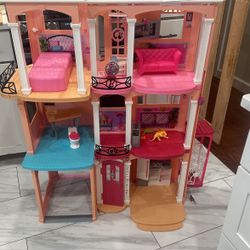 Barbie House As Is 