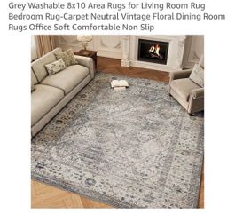 8’x10’ area rug