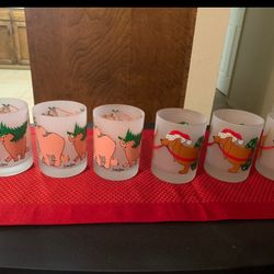 Nieman Marcus Holiday Glasses