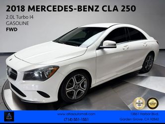 2018 Mercedes-Benz CLA