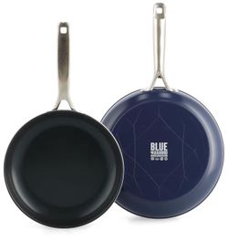 Blue Diamond 2 Piece Nonstick Frying Pan Set
