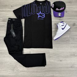 Jordan Hat Jeans T Shirt Mens 