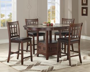 5PC Pub Height Dining Set *BRAND NEW*