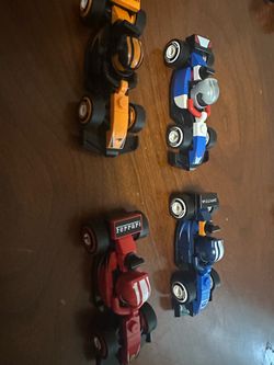 Lego Formula One racers lot all 4 for $20