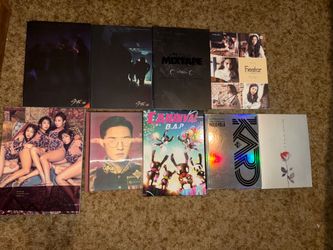 30 kpop albums and extras