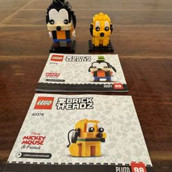 Goofy & Pluto Lego BrickHeadz 