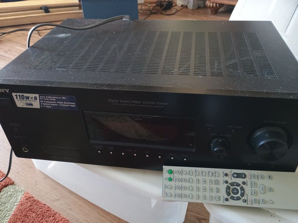 Sony STR-K7100 Multi Channel AV Receiver Home Theater Surround Sound HDMI With Remote