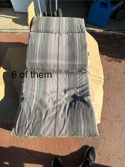 8 patio cushions